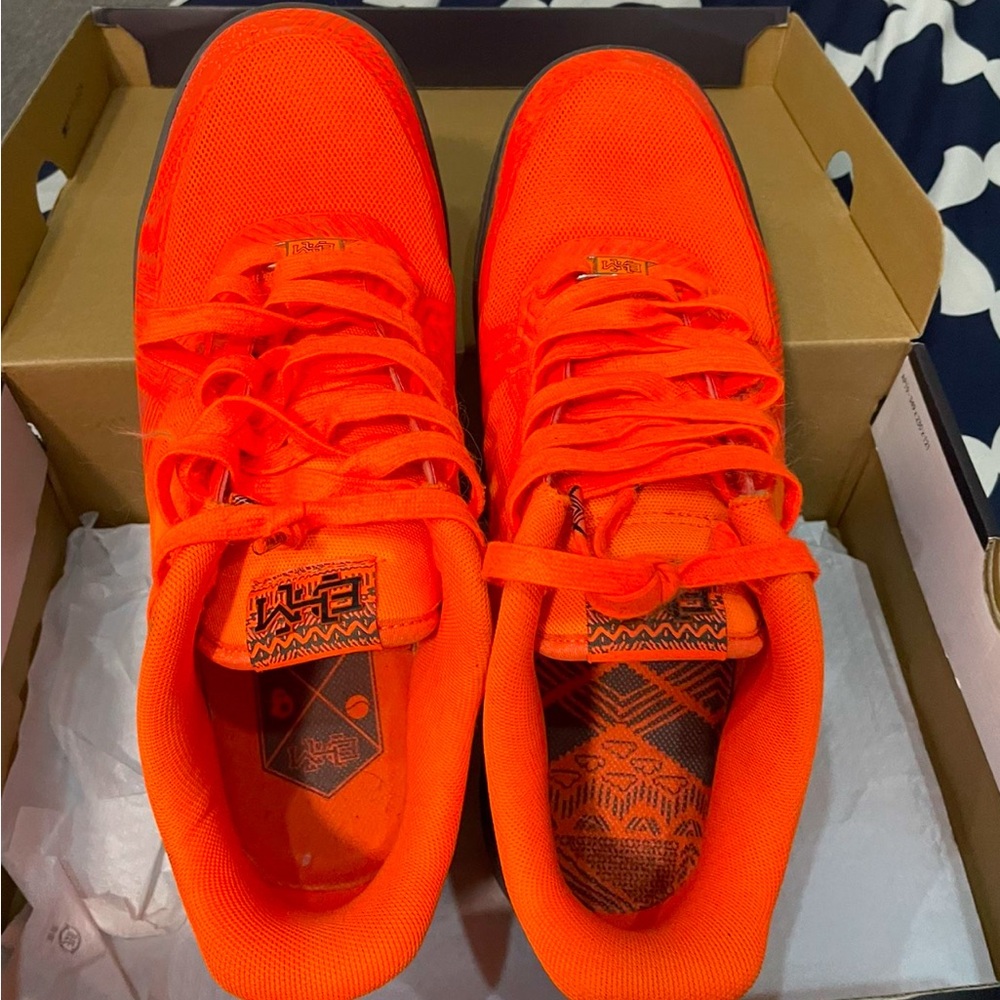 Nike lunar force 1 fuse BHM orange color NEW